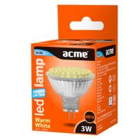 LED ?iarovka ACME MR16 3W 60LED