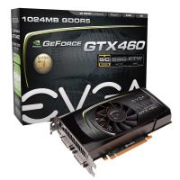 EVGA GTX460 1GB GDDR5 SuperClocked