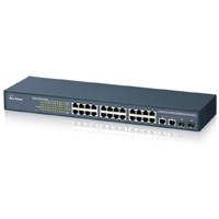 AirLive FSH2422W 24x 10/100 + 2x 1000 port switch + 2x MiniGIBIC