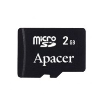 Apacer Micro SecureDigital card 2GB no adapter