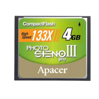 Apacer Compact Flash Photo Steno III 4GB 133x