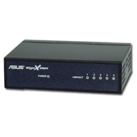 ASUS 5port 10/100 switch GigaX1005