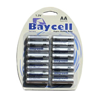 Baycell bat?rie zink-chlorid AA 16ks R06