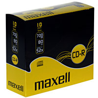 CD-R Maxell 700 MB slim