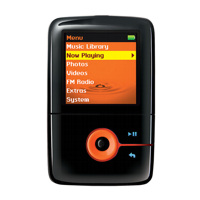 Creative mp3 ZEN V 1GB cierno-oranzovy