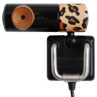 G-cube webcam Lux Leopard braun GWL-835B