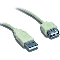 K?bel USB 2.0 predl?ovac? A-A 0.75m