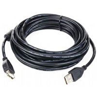 K?bel USB 2.0 predl?ovac? A-A 1.8m premium quality s feritov?m jadrom