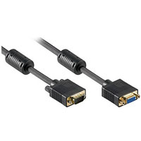 K?bel VGA-monitor predl?ovac? 1,8m 15M/15F s Feritov?m filtrom