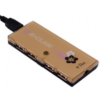 Gembird A4-GUA-54GA 4port Hub "Golden Aloha"