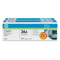 HP Toner CB436AD black Dual Pack