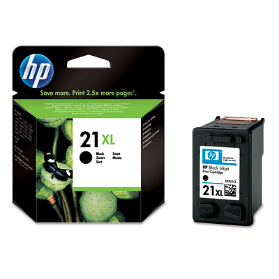 HP Cartridge C9351CE BLACK 21XL