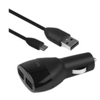 HTC Auto nab?ja?ka CC-C300 pre HTC 2-Sloty, micro USB