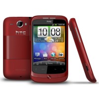 HTC Wildfire (Buzz) Android red