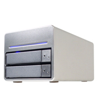 STARDOM 3.5 SATA 2xHDD CASE SL3620-2S-LB2