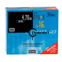 DVD + R INTENSO 4.7GB 16speed 10SLIM