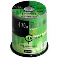 DVD - R INTENSO 4.7GB 16speed 100cake