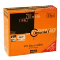 CD m?dium INTENSO 10pack SLIM