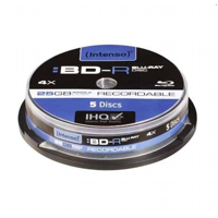 BD - R INTENSO 4x 25GB 5CAKE SL