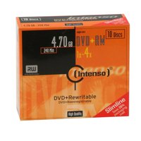 DVD + RW INTENSO 4speed 10pack Slim Case