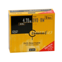DVD - RW INTENSO 4speed 10pack Slim
