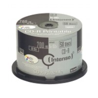 CD m?dium INTENSO 700MB 50cake Printable