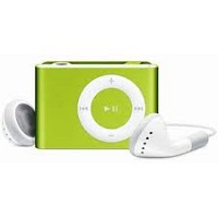 iPod shuffle 2GB green mc750bt/a