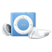 iPod shuffle 2GB blue mc751bt/a