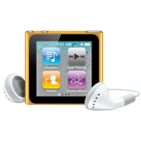 iPod nano 16GB orange mc697qb/a