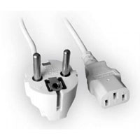 K?bel sie?ov? 220V biely