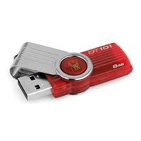 KINGSTON DataTraveler101 G2 8GB red