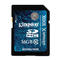 Kingston SD High Capacity card 16GB Class10 G2