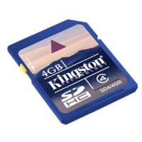 Kingston SD High Capacity card 4GB Class4