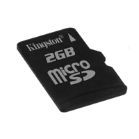 KINGSTON MicroSD Card 2GB no adapter