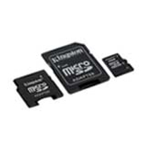 KINGSTON MicroSD HC Card 4GB +2adapter