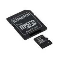 KINGSTON MicroSD HC Card 4GB +adapter