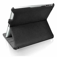 LUXA2 Legerity obal pre iPad2 ?ierny ko?en?