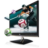 LG 23" DM2350D-PZ 3D TV Tuner HDMI