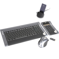 Kl?vesnica LOGITECH diNovo Media Desktop Laser BT