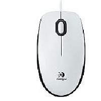 LOGITECH Mouse M100 White