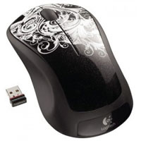 Wireless Compact Mouse M310 Fleur Dark