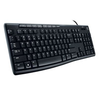 Kl?vesnica LOGITECH Media Keyboard K200 CZ