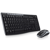 Kl?vesnica LOGITECH Wireless Desktop MK260 CZ