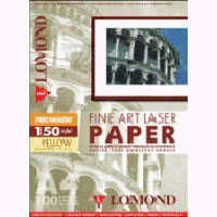 Lomond Fine Art Laser Paper 150 g/m2 A4/100 Perchament Yellow