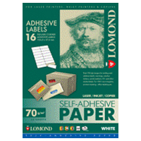 Lomond samolepiace etikety A4/50 16/105x37mm