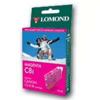 Cartridge LOMOND -- CANON CLI-8 magenta komp CHIP