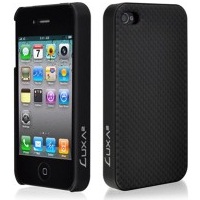 LUXA2 Carbon Ready Leather Case pre iPhone 4
