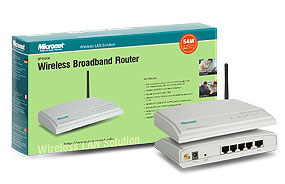MICRONET 54M WLAN BROADBANDROUTER SP916GK