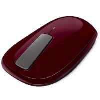 MICROSOFT -- Explorer Touch Mouse Sangria Red