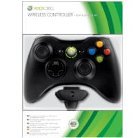 XBOX 360 Wireless Controller black+Play&Charge kit